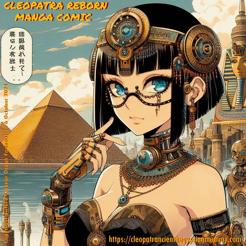 Imagine being reborn as the Egyptian Pharaoh Cleopatra, only in a modern world today