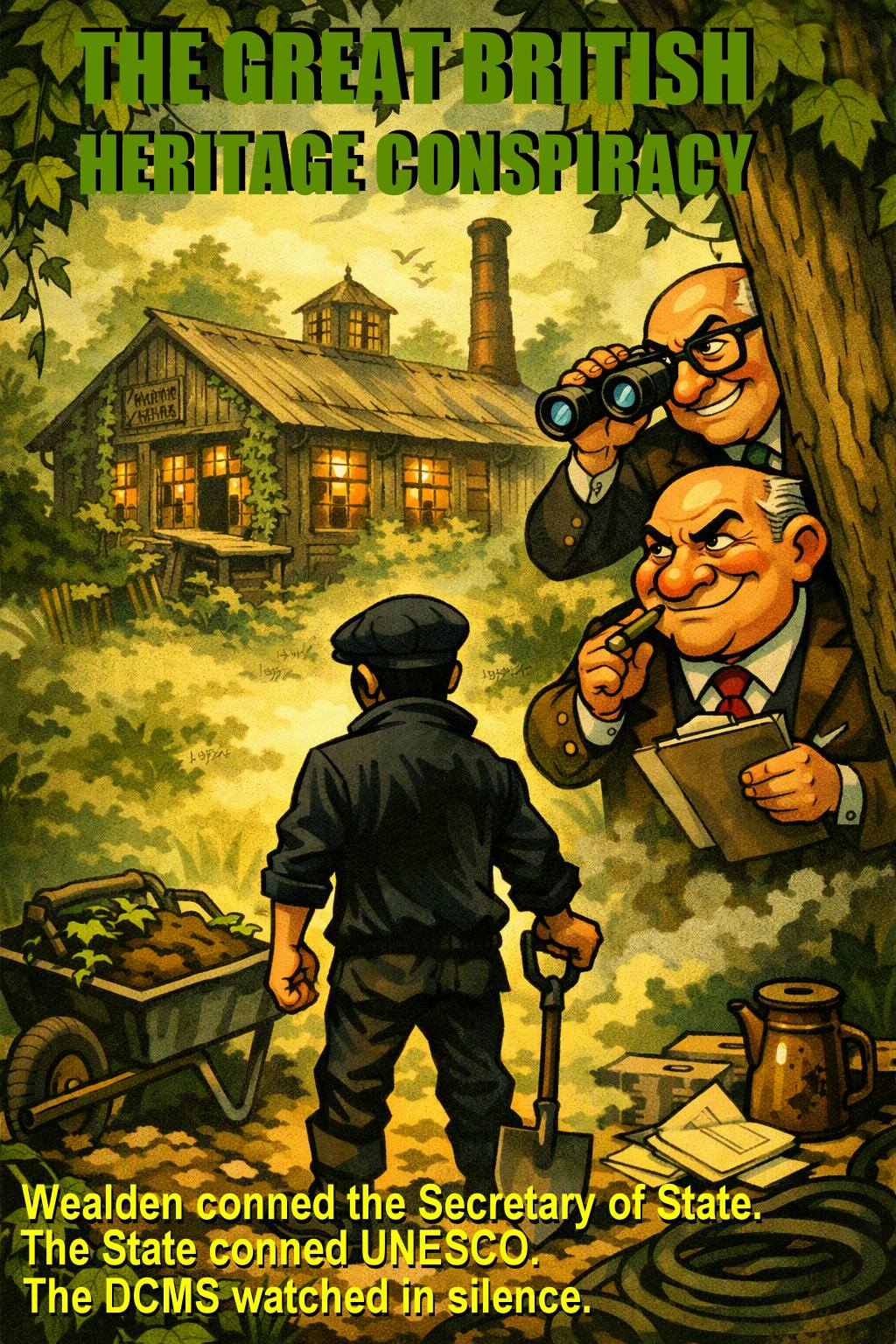 When a craftsman restores a forgotten 1896 electricity generating station in rural Sussex, he unwittingly uncovers a forty-year conspiracy involving corrupt officials, buried heritage, destroyed evidence, and a council willing to ruin his life � forcing him into a decades-long battle against the quiet brutality of the British administrative machine.