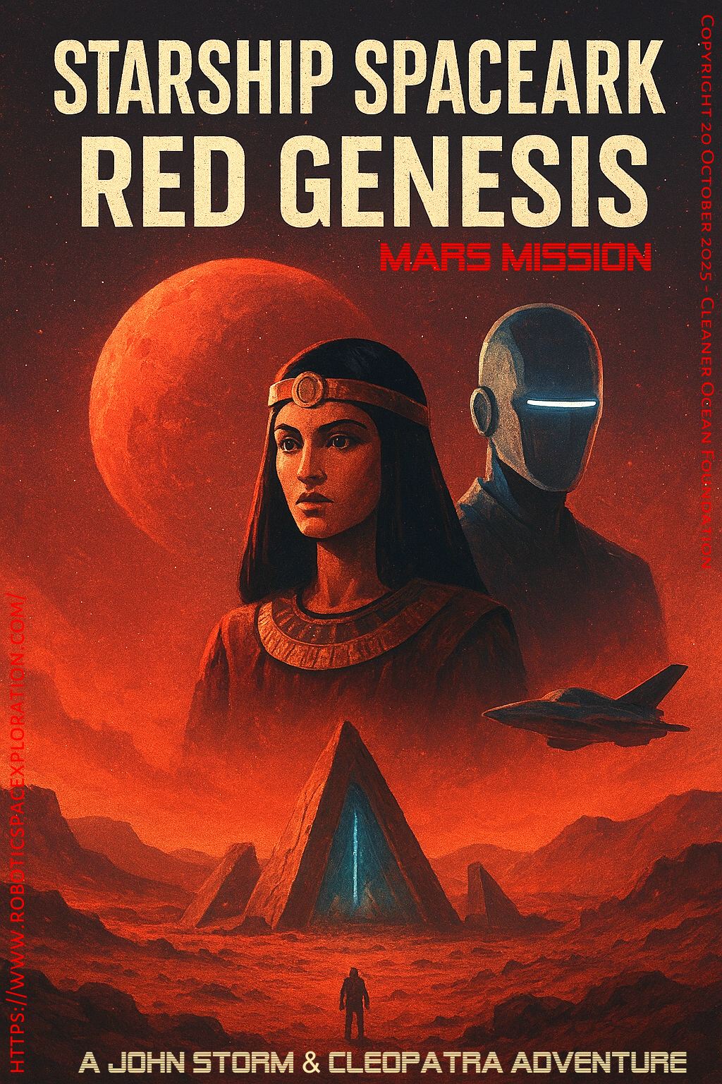 The Martian Accord - NASA and Meloni sign a tense agreement. Storm is given command of the Swann II, a heavily upgraded vessel with deep-space capabilities. HAL is now semi-sentient, evolved from lunar mission data. Cleopatra, Melonis enigmatic advisor and Egyptologist, joins the crewher presence both strategic and personal.