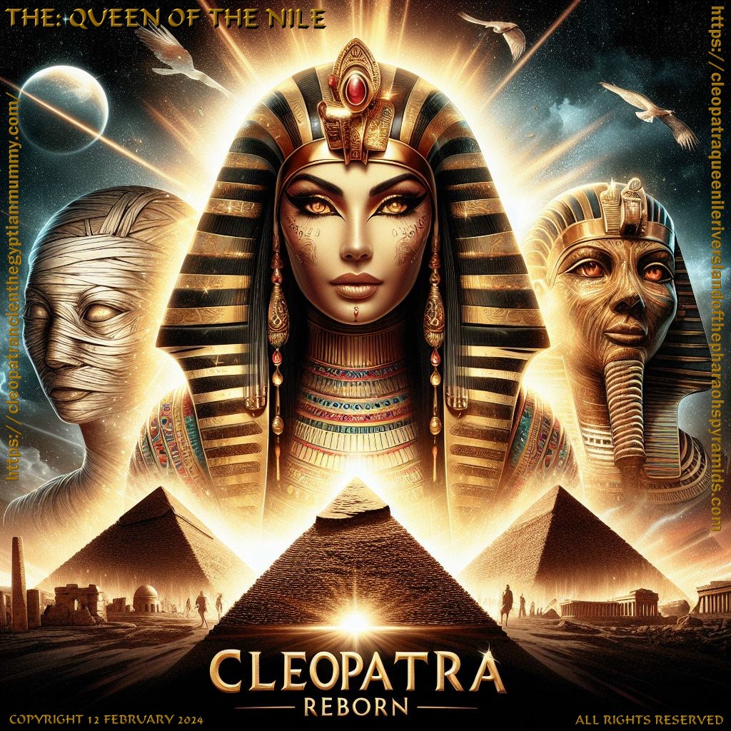 This story is about a group of brilliant German, Swiss and Egyptian scientists working to bring Cleopatra to life, when they find her tomb and mummy more than 2,000 years after her death. Amateur anthropologist, John Storm is called in to help identify and stop the sect responsible, the CIA officially fearing retribution from the reincarnated Queen of Egypt and disorder, but actually wanting to steal the cloning technology. The Elizabeth Swann's AI, 'Hal,' plays an important part in helping the tough adventurer solve this riddle.